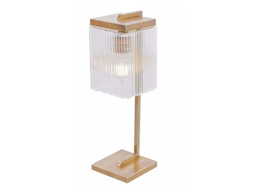 MONACO I - Table lamp in brass and glass by Patinas Lighting - view 2